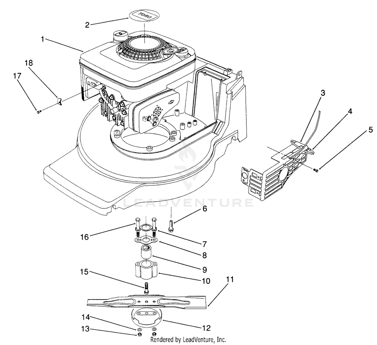 Engine Assembly (model No. 20901b)