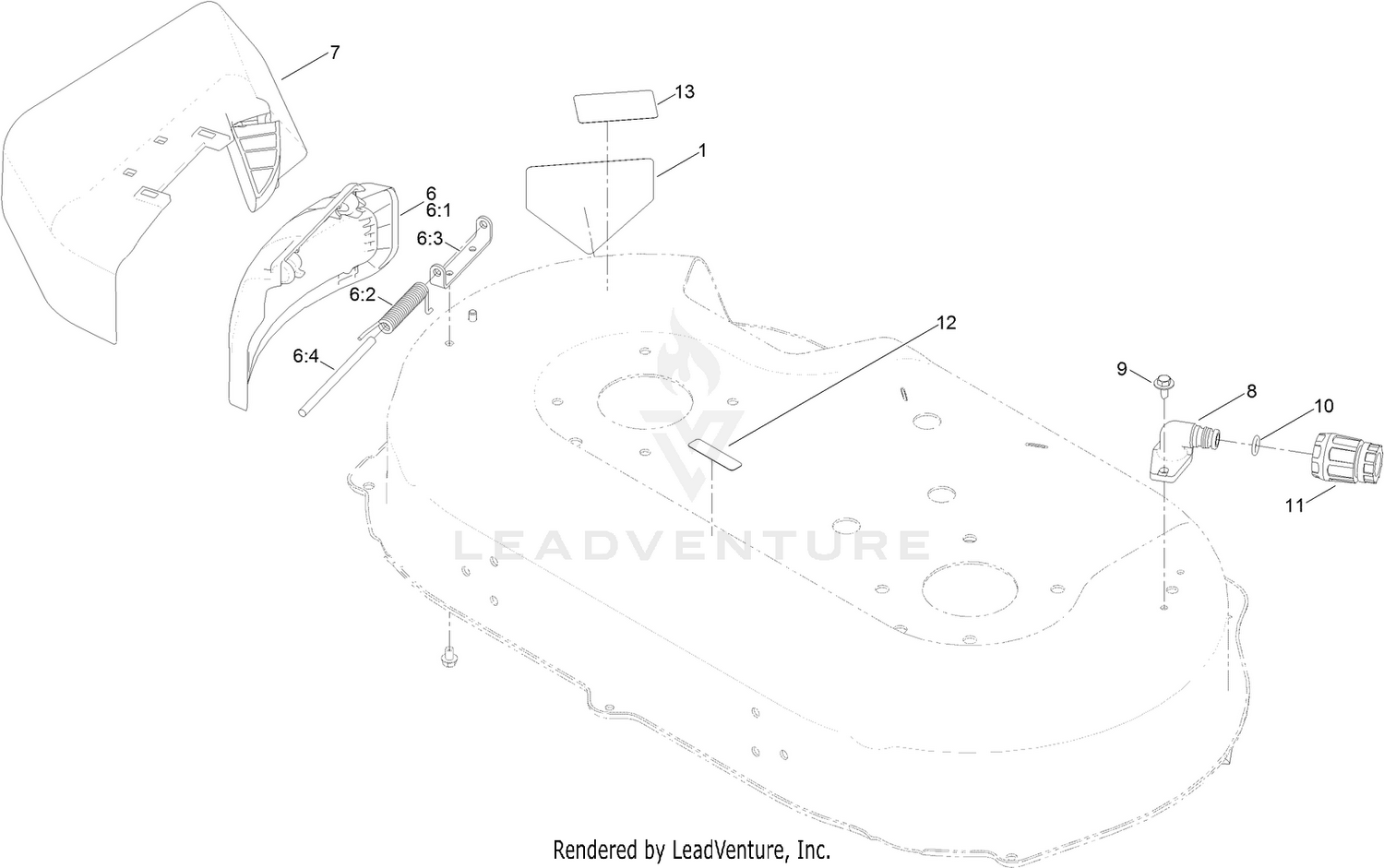 Discharge Chute Assembly