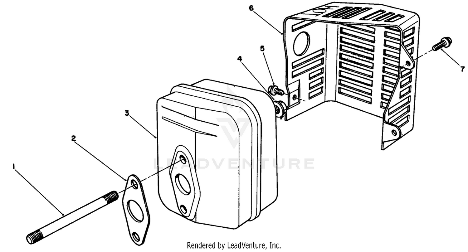 Muffler Assembly (engine No. Vmj8)