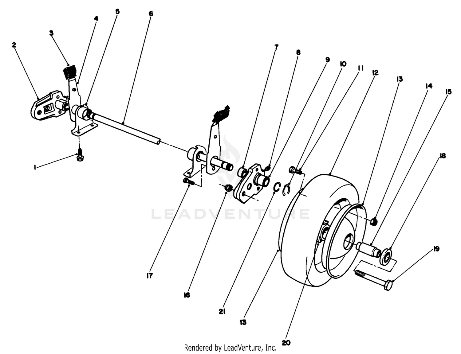 Rear Axle Assembly