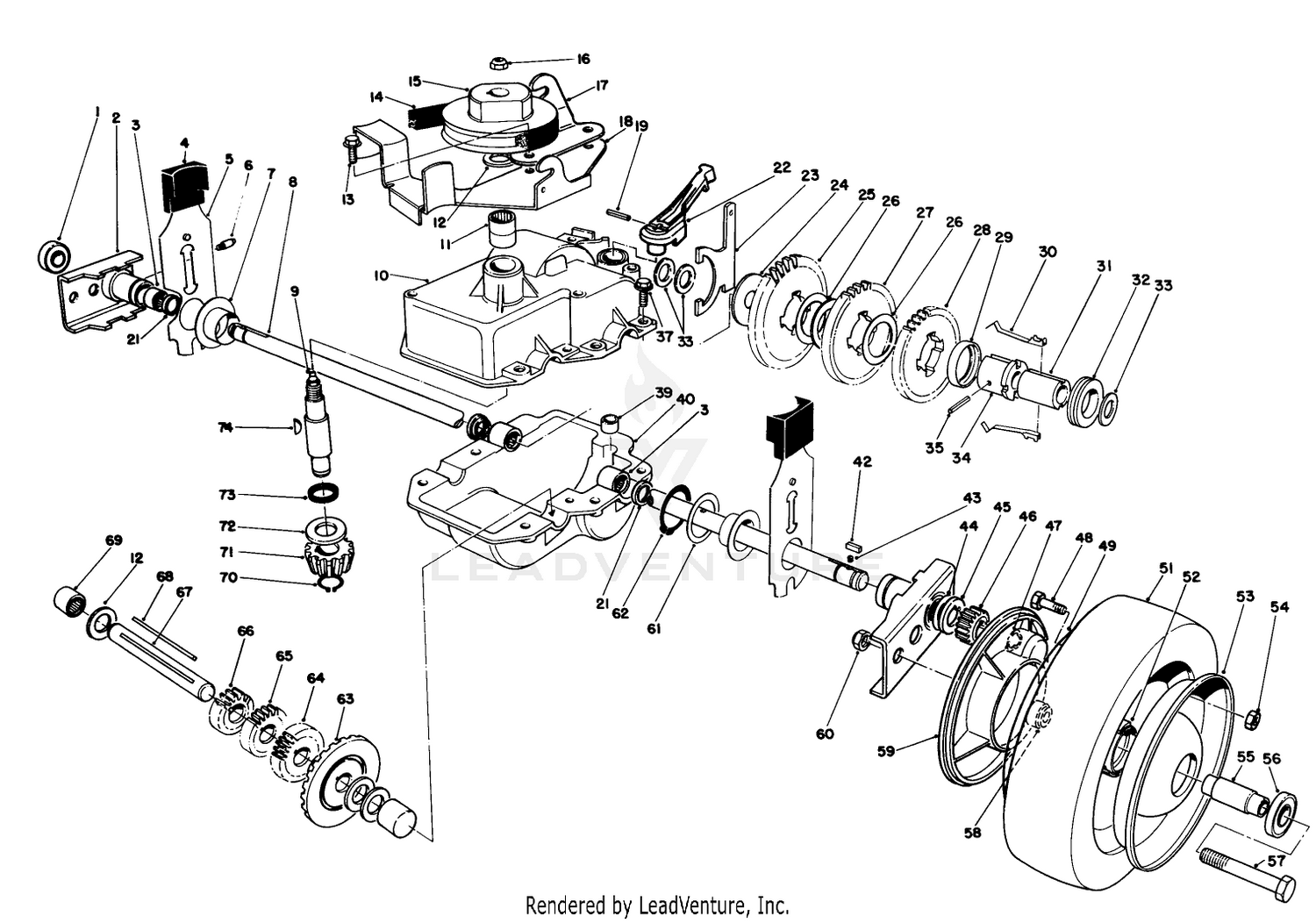 Gear Case Assembly