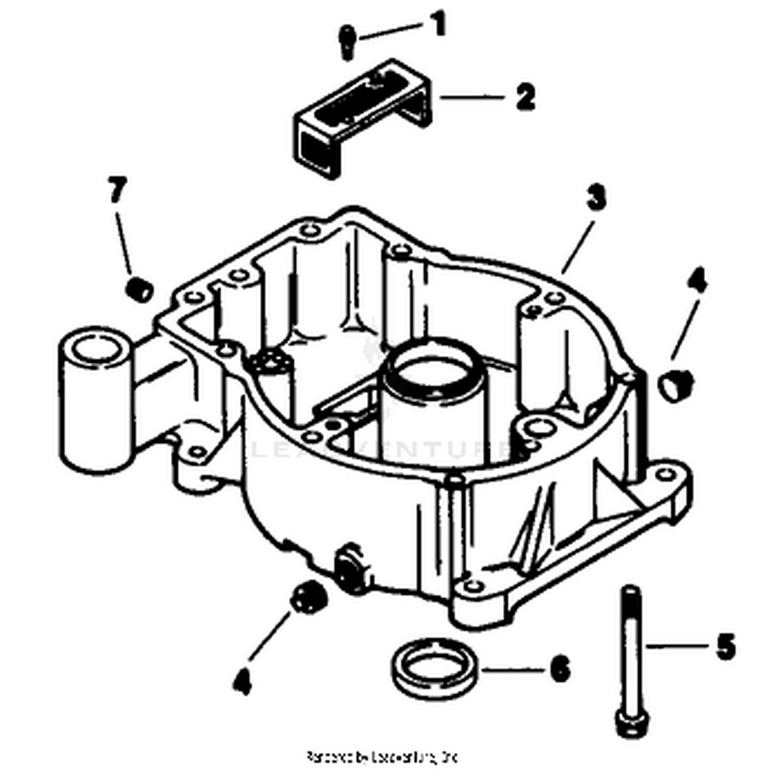 Oil Pan-Engine Kohler Model No. Mv16s-Type 56511