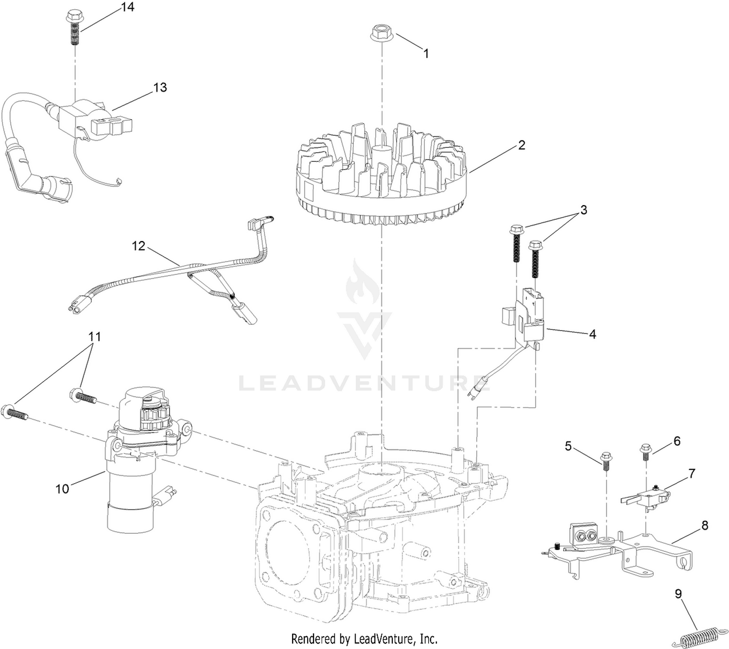 Ignition and Electrical Assembly