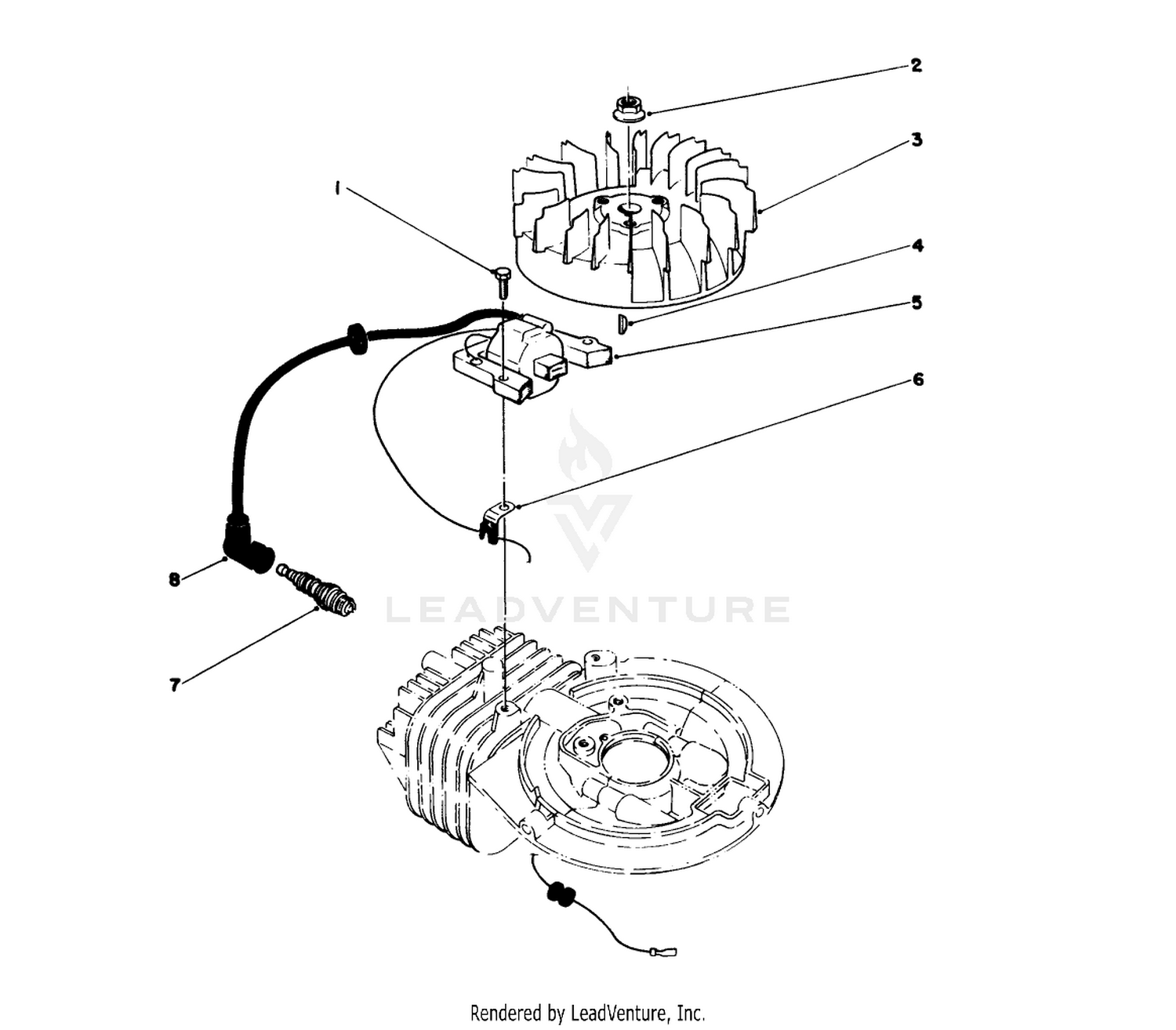 Ignition Assembly (model No. 47pj8)