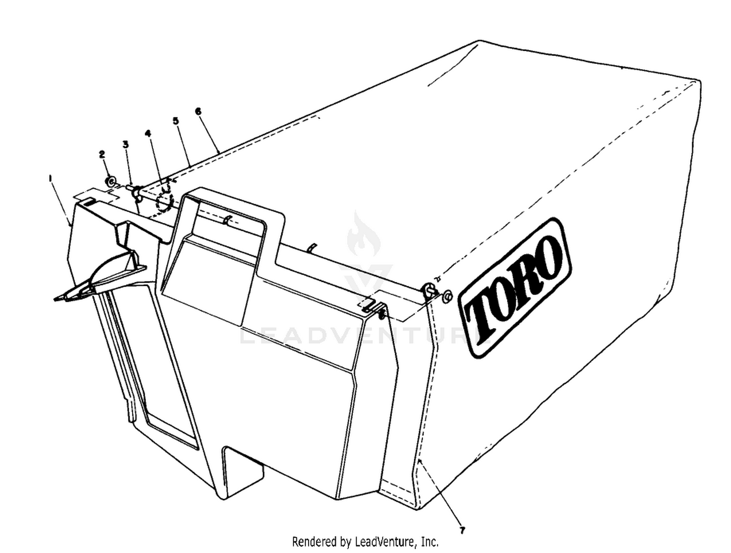 Grass Bag Assembly No. 11-5609