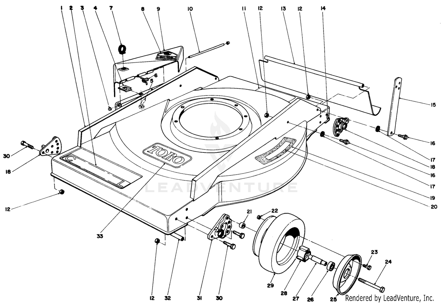 Mower Housing Assembly