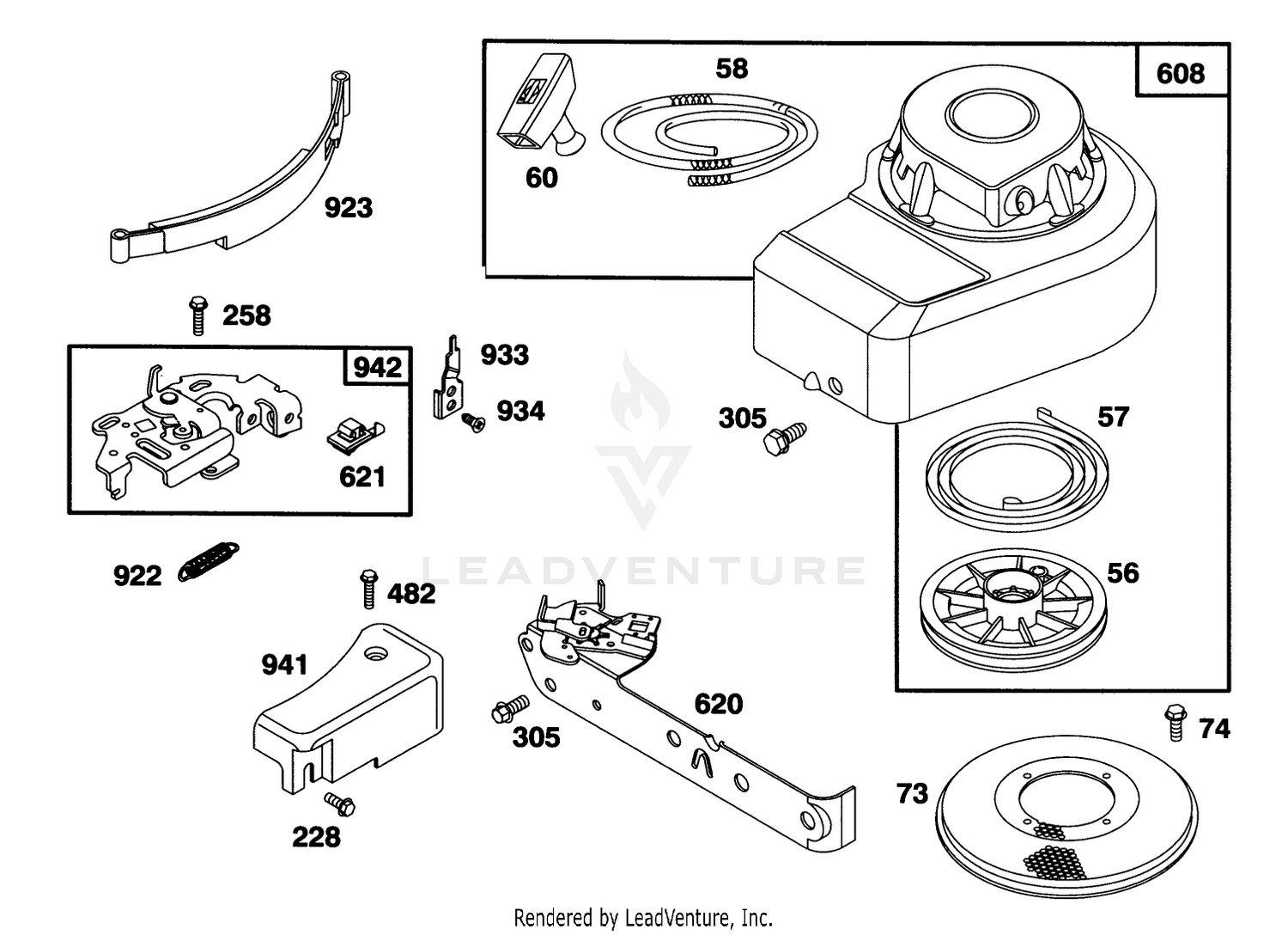 Engine Briggs  Stratton Model 95902-3153-01 5