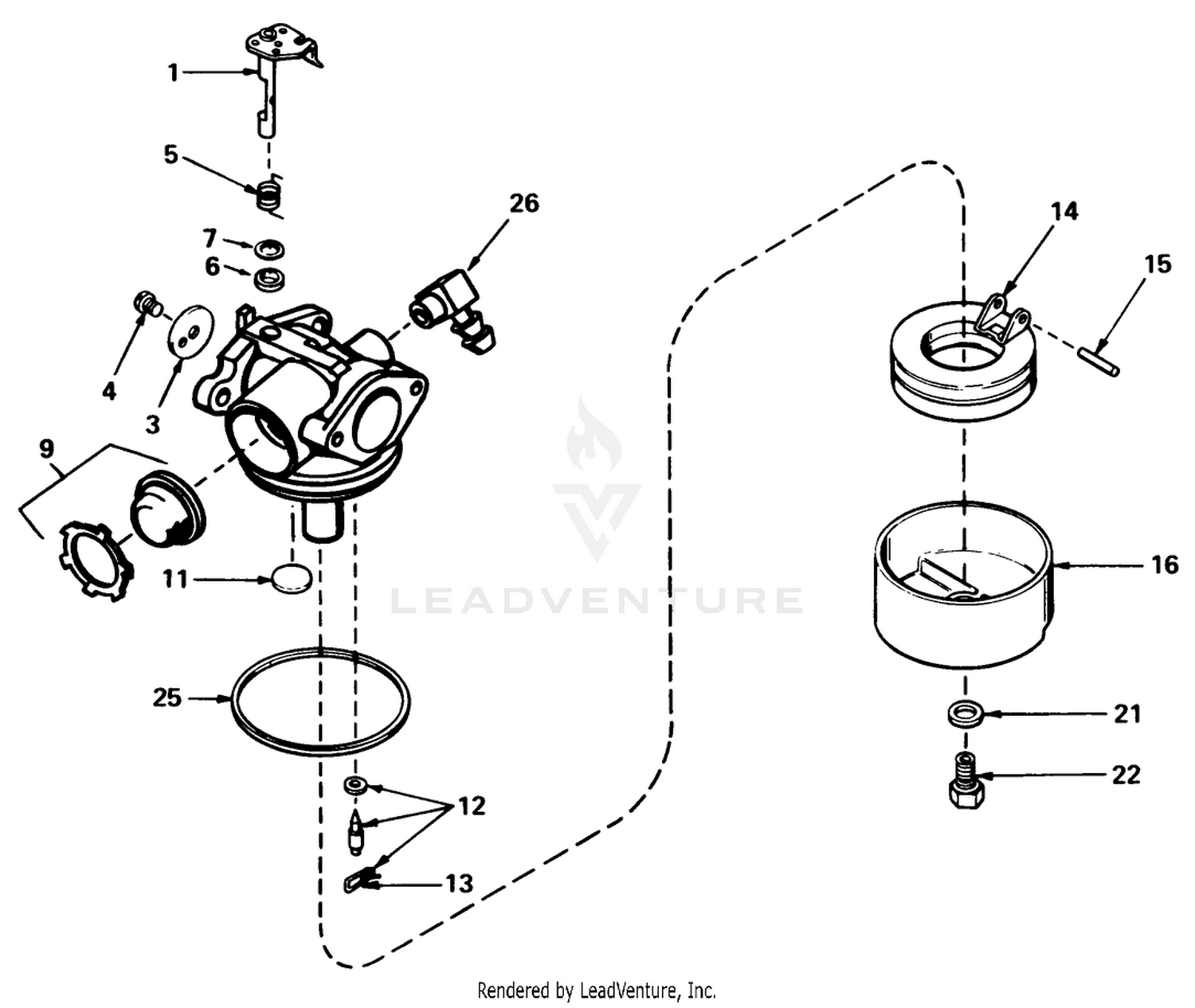 Carburetor No. 632098
