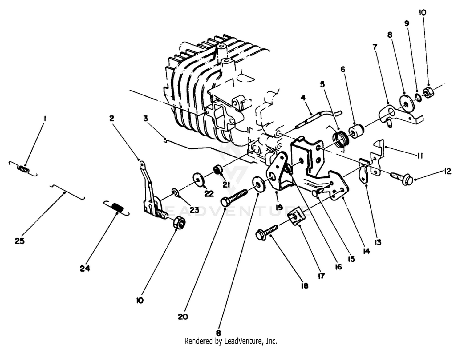 Governor Assembly (engine No. 47pk9-2)