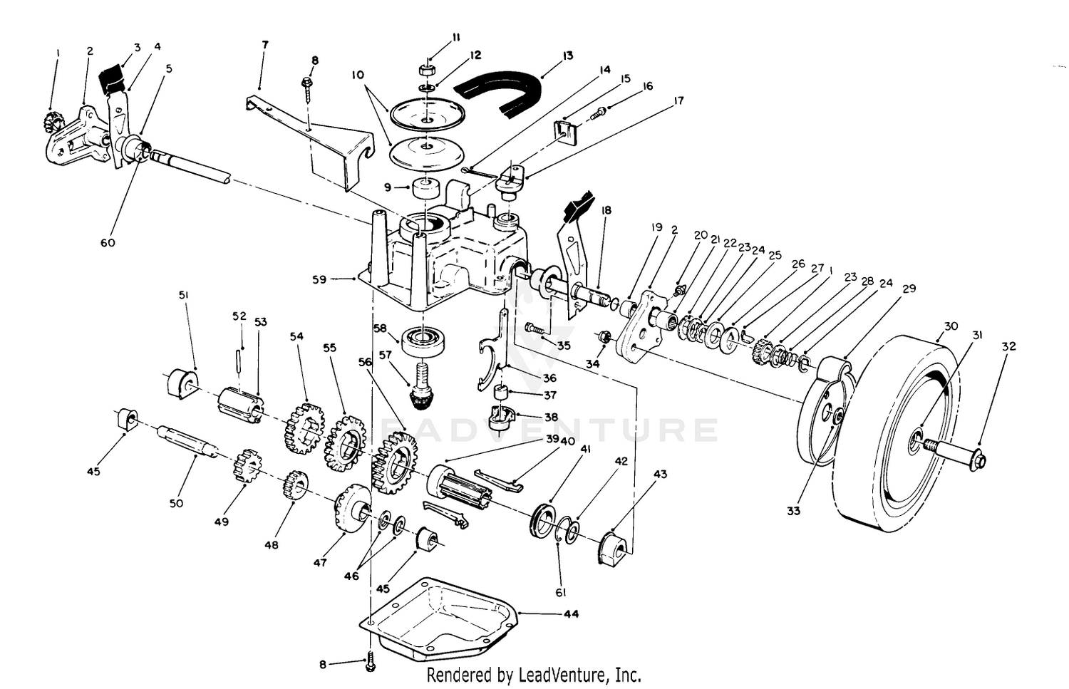 Gear Case Assembly
