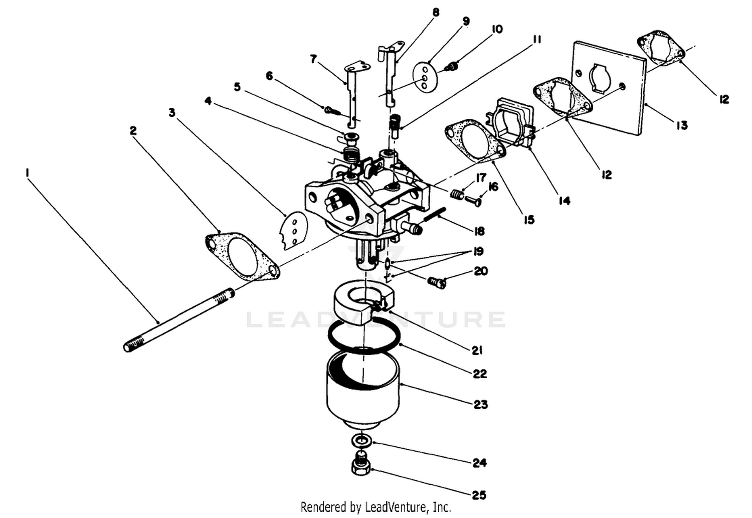 Engine Assembly Model No. 47ph7 (continued) 2