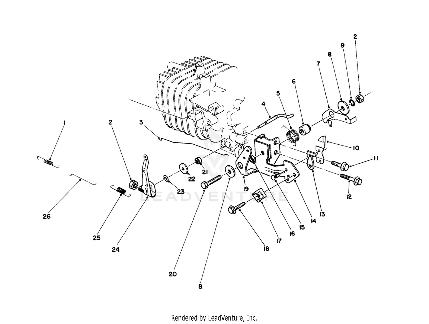 Engine Assembly Model No. 47ph7 (continued)