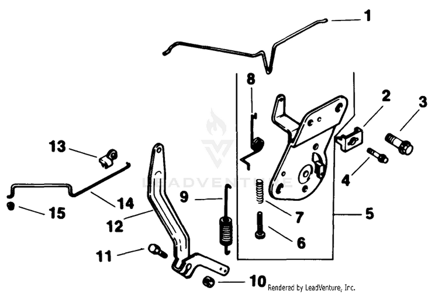 Engine Controls - Engine Kohler Model No. Cv14t-1412