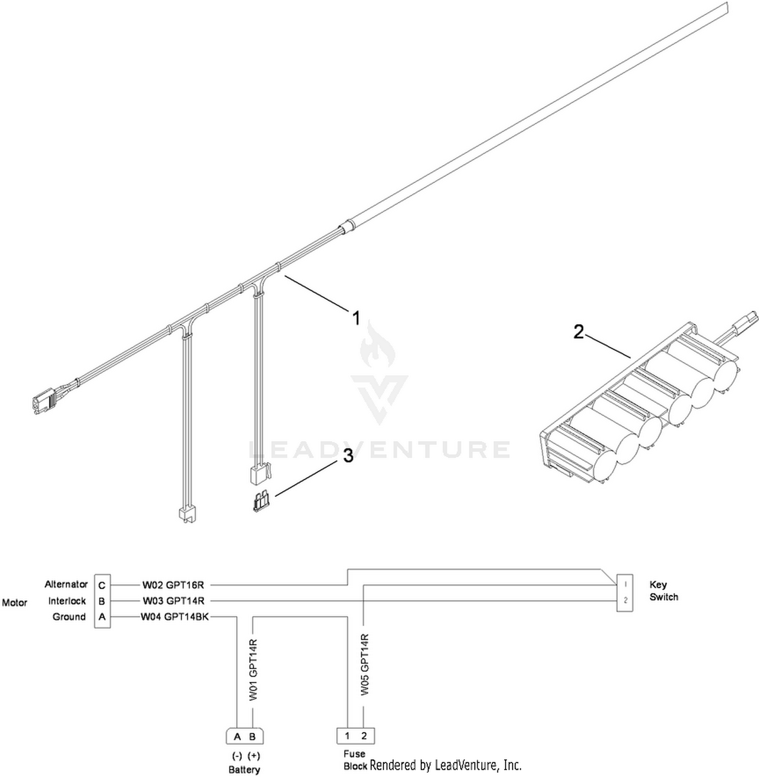 Electrical Service Kit Assembly No. 117-4092