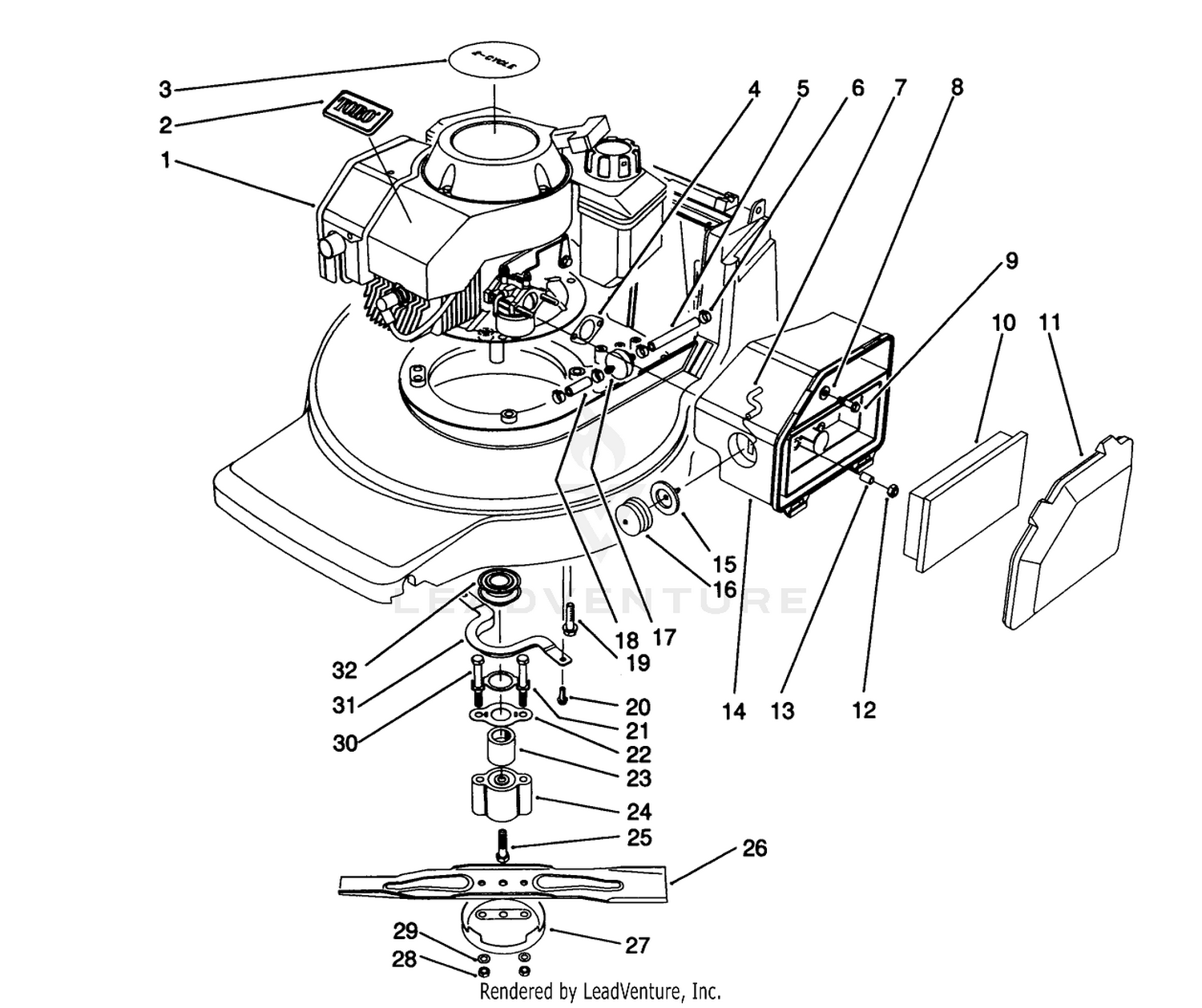 Engine Assembly (model No. 20916b)