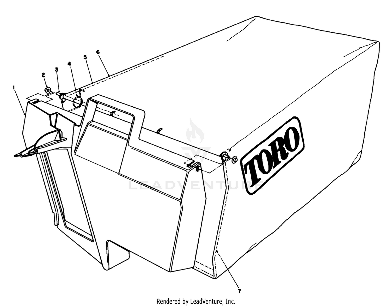 Grass Bag Assembly No. 11-5609