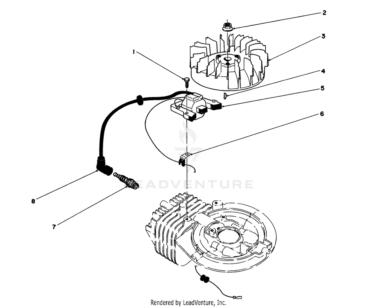 Ignition Assembly (model No. 47pl0-1)