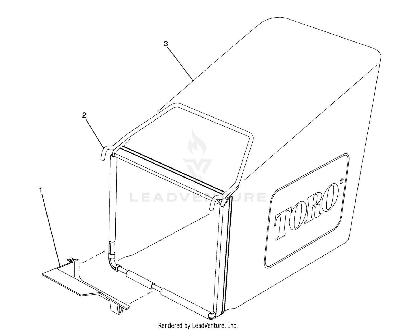 Grass Bag Assembly
