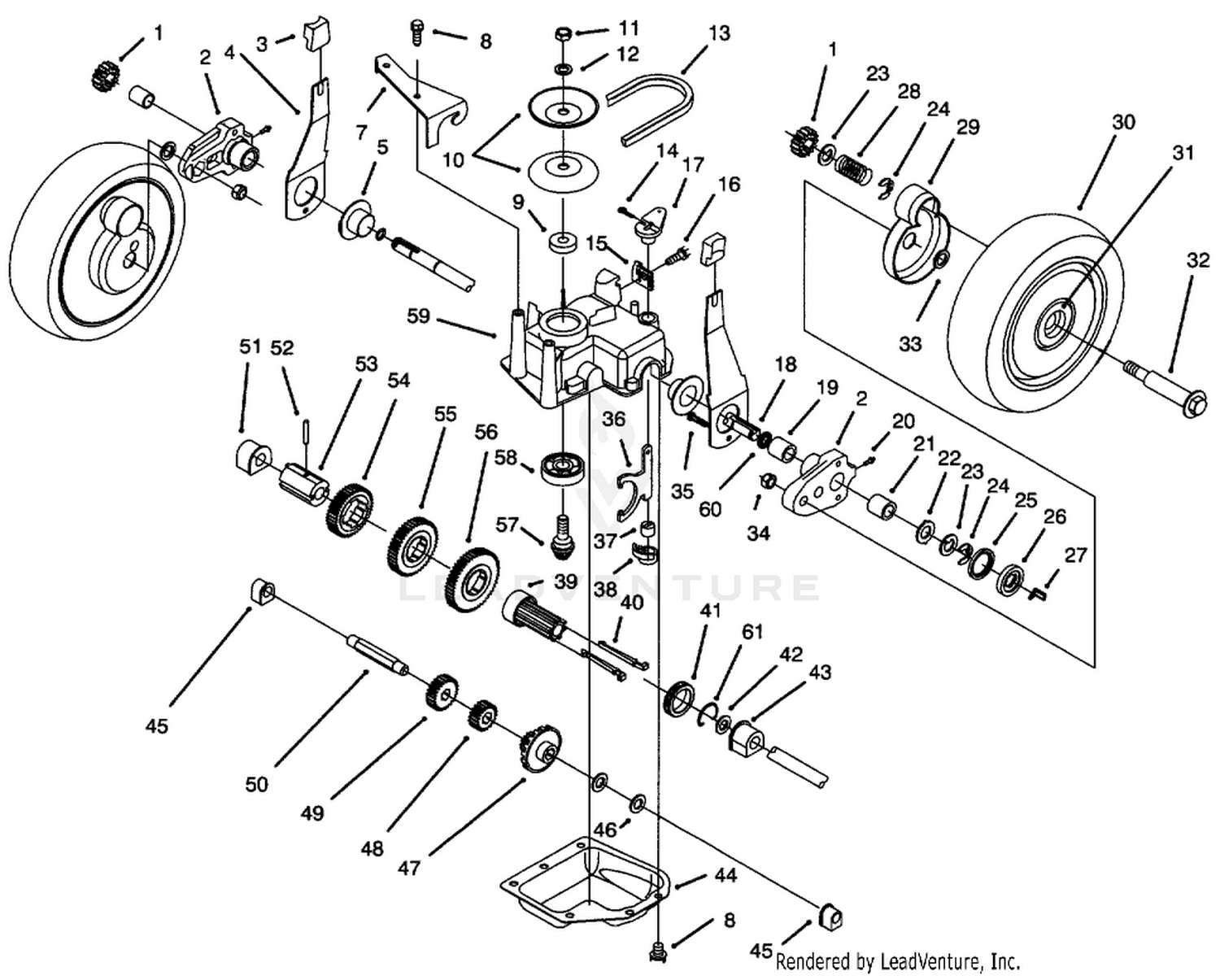 Gear Case Assembly
