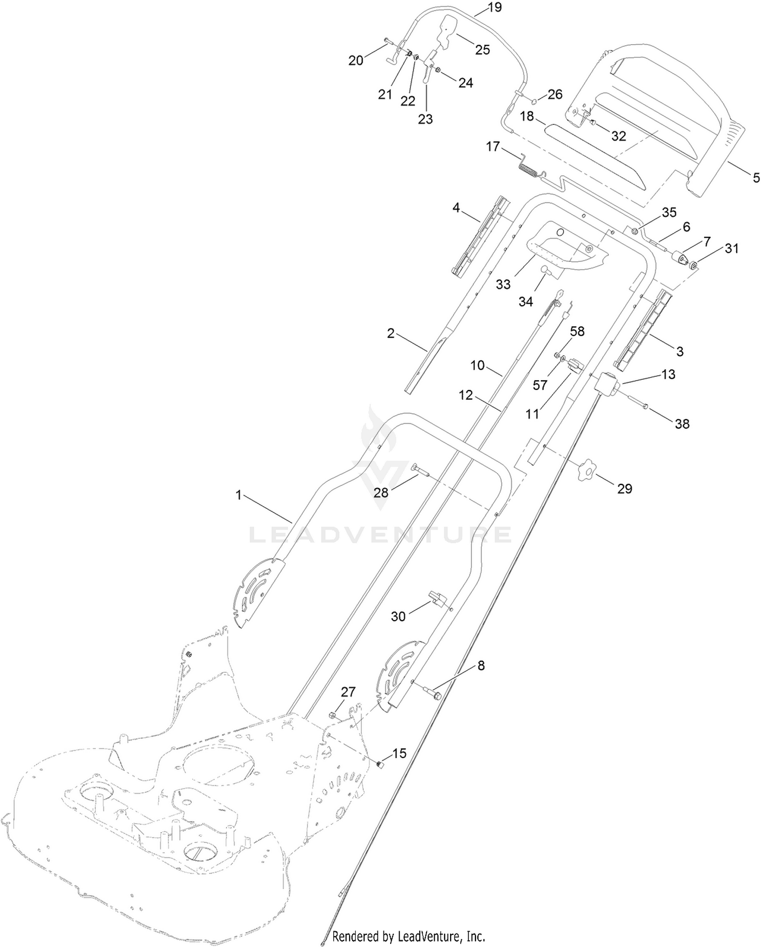 Handle and Electrical Assembly