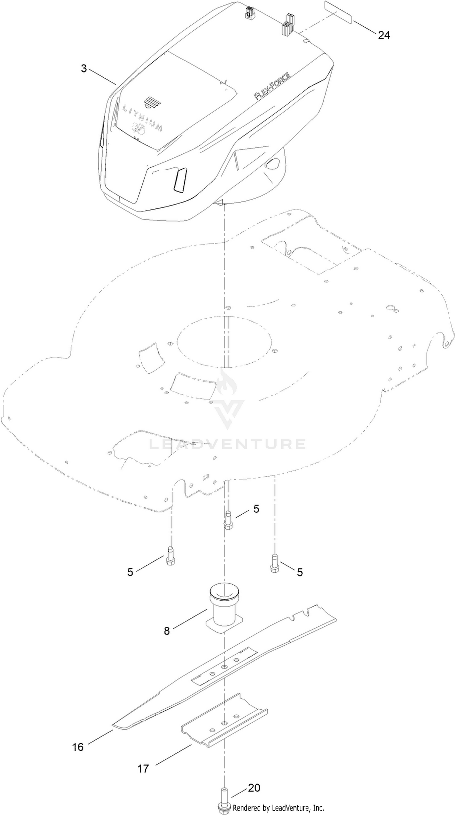 Motor Module and Blade Assemby