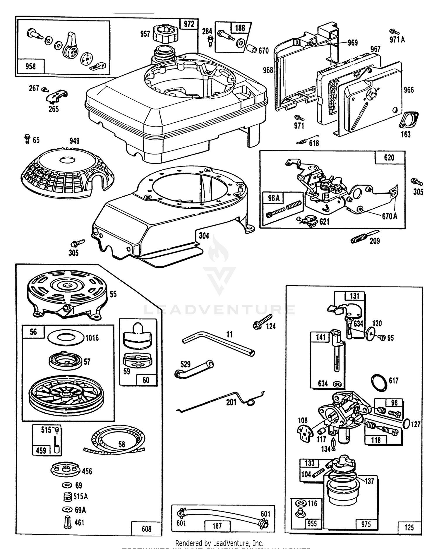 Engine Model 124702-0136-01 2