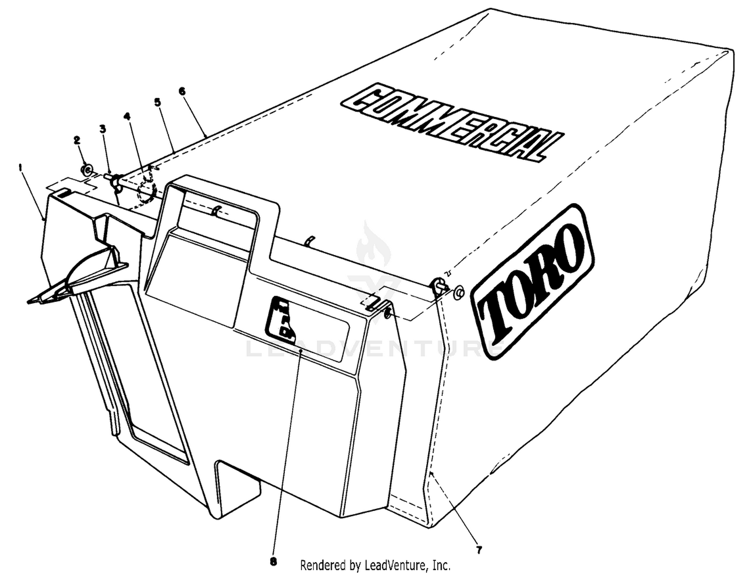 Grass Bag Assembly No. 11-5609
