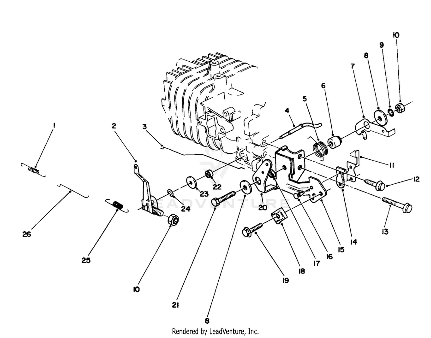 Governor Assembly (model No. 47pm1-3)