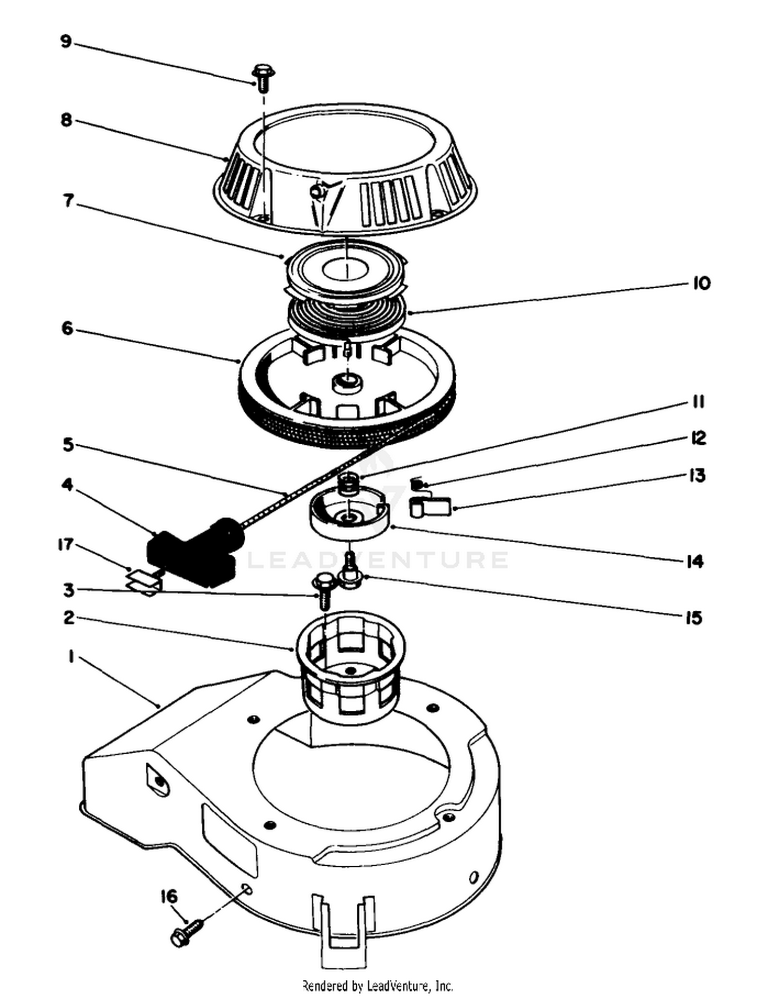 Recoil Assembly (model No. 47pj8)