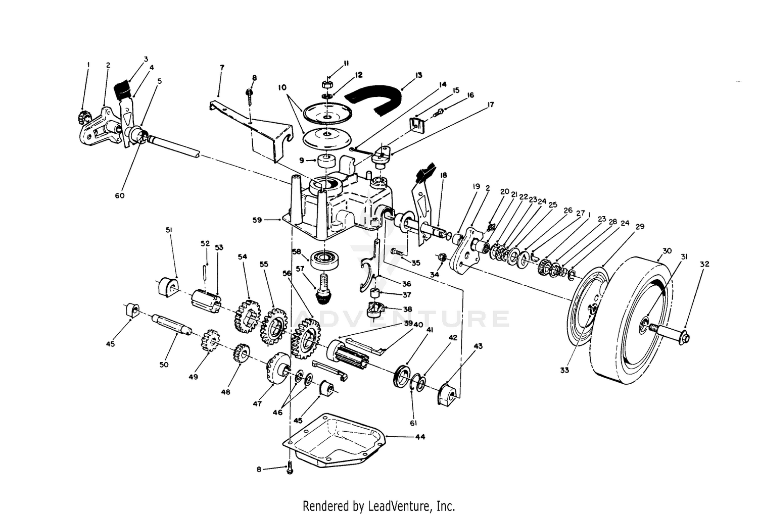 Gear Case Assembly
