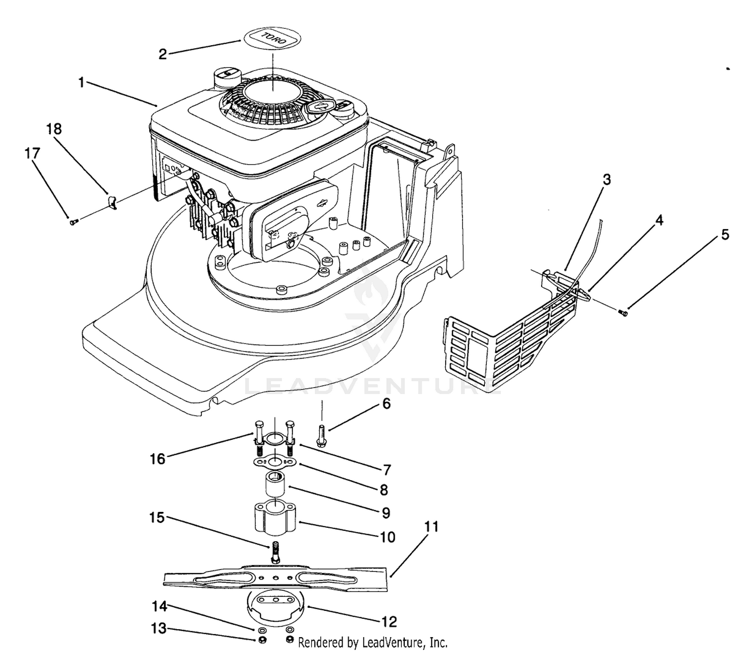 Engine Assembly (model No. 20901b)