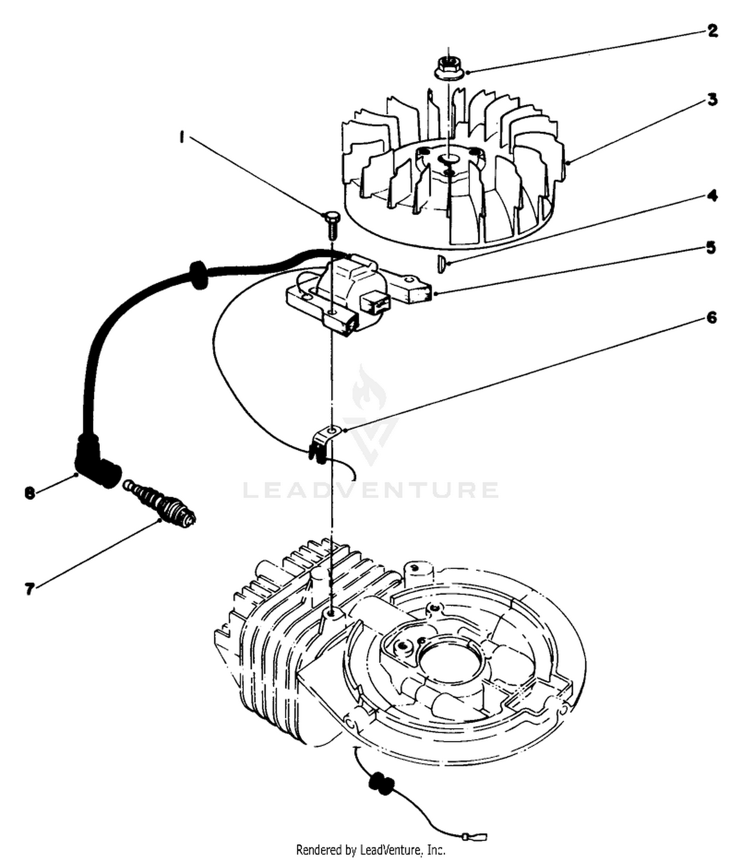 Ignition Assembly (model No. 47pm1-1)