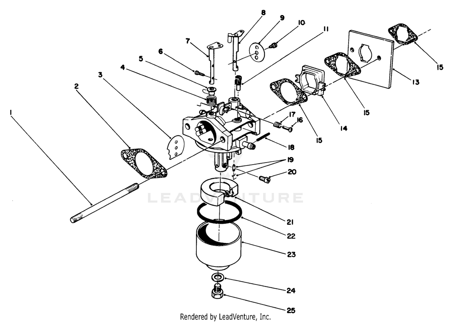 Carburetor Assembly (model No. 47pk9-3)