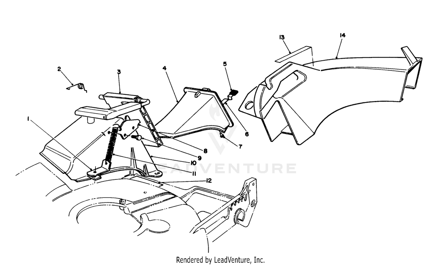 Recycler Side Discharge Kit Model No. 59189 (optional)
