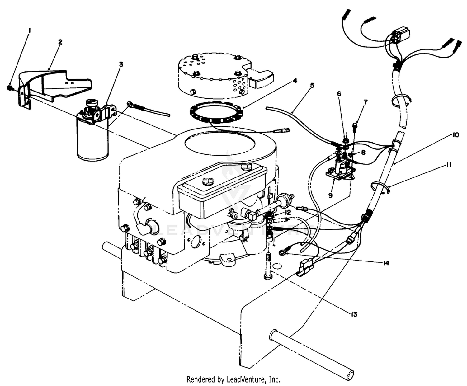 Electric Start Kit Part No. 66-6130 (optional)
