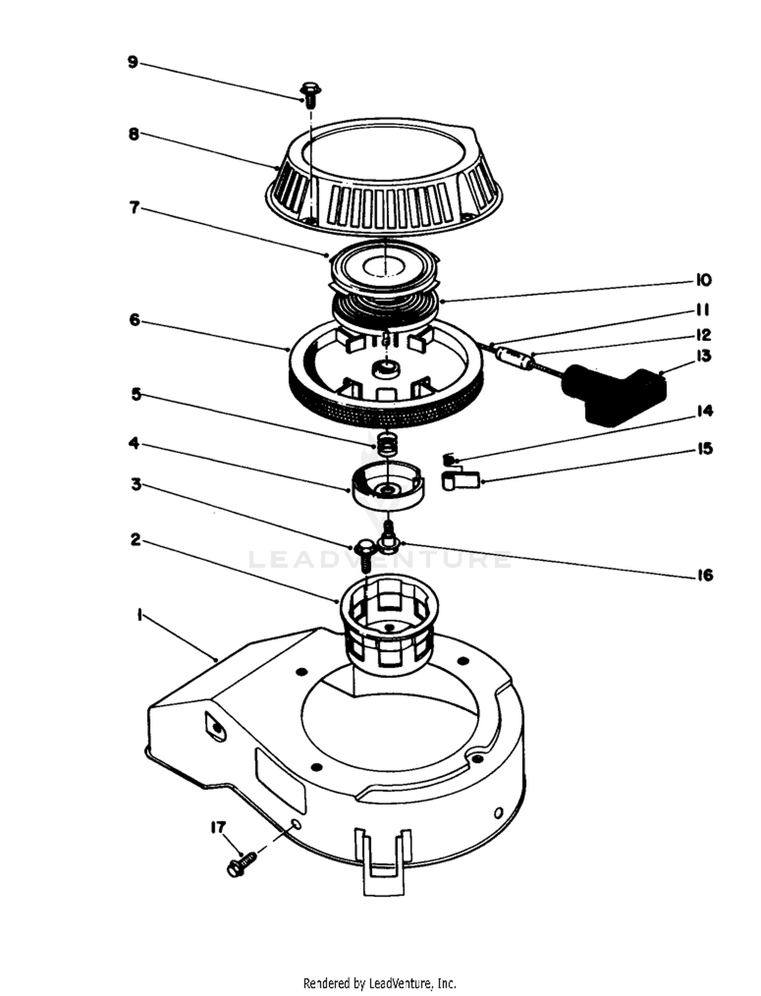 Recoil Assembly (model No. 47ph-7)