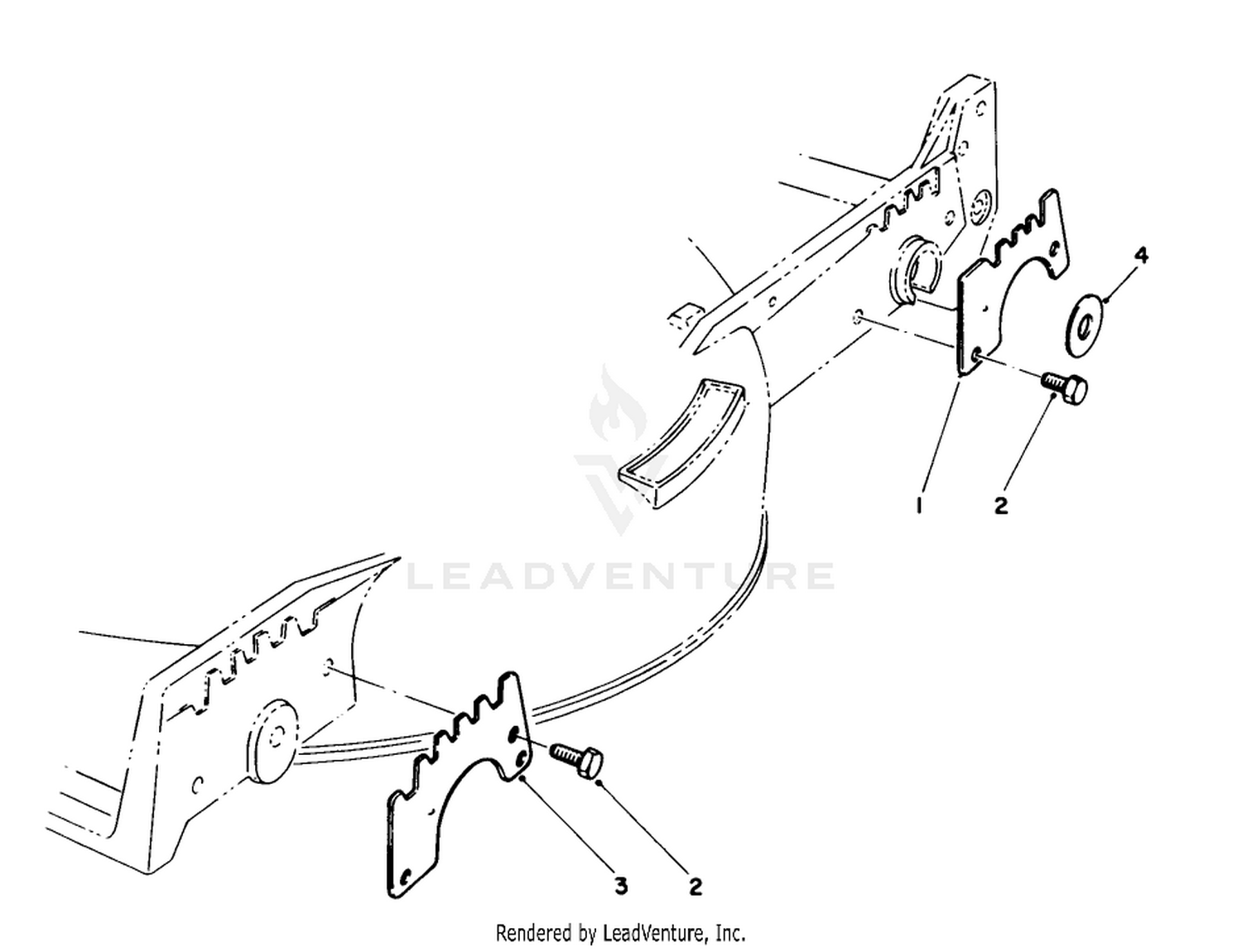 Wear Plate Model No. 49-4080 (optional)