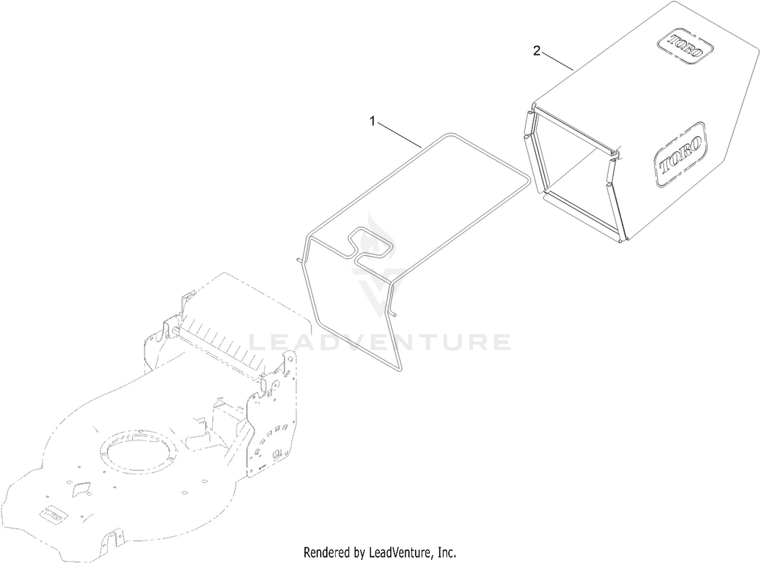 Grass Bag Assembly