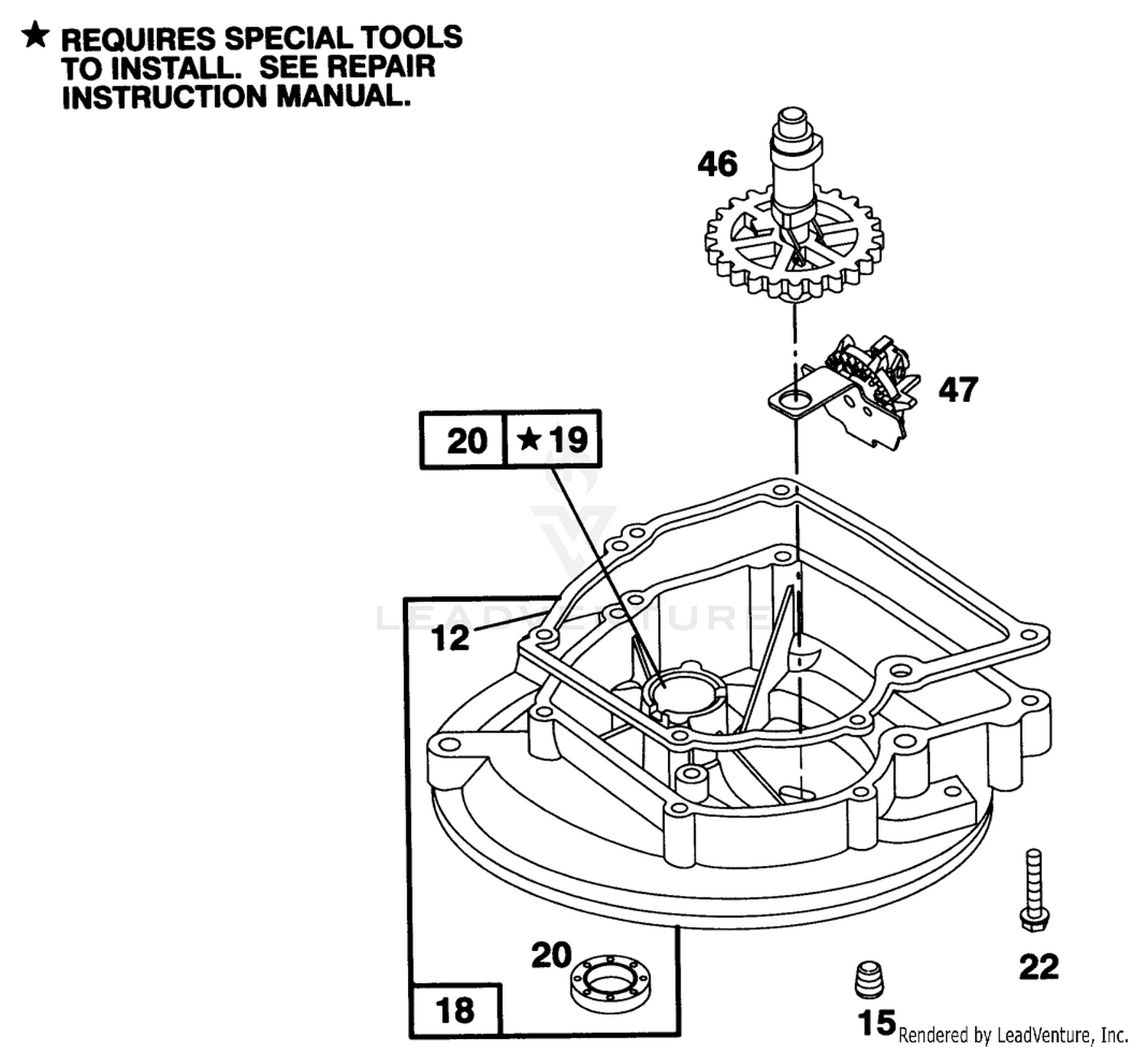 Engine Briggs  Stratton Model 95902-3153-01 3