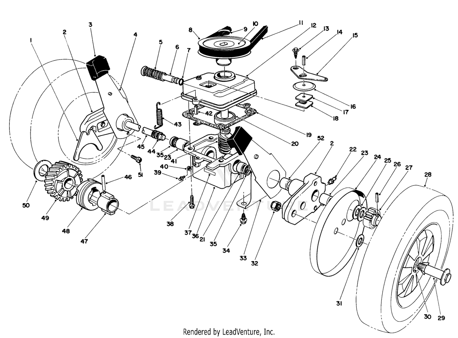 Gear Case Assembly
