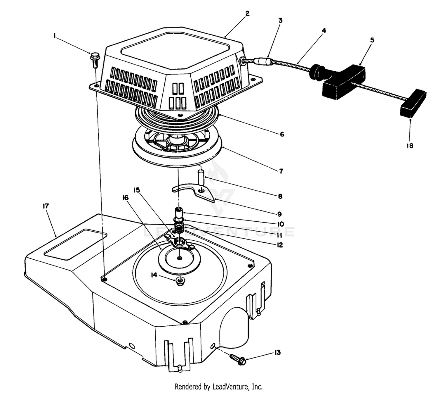Recoil Assembly (model No. Vmh7)