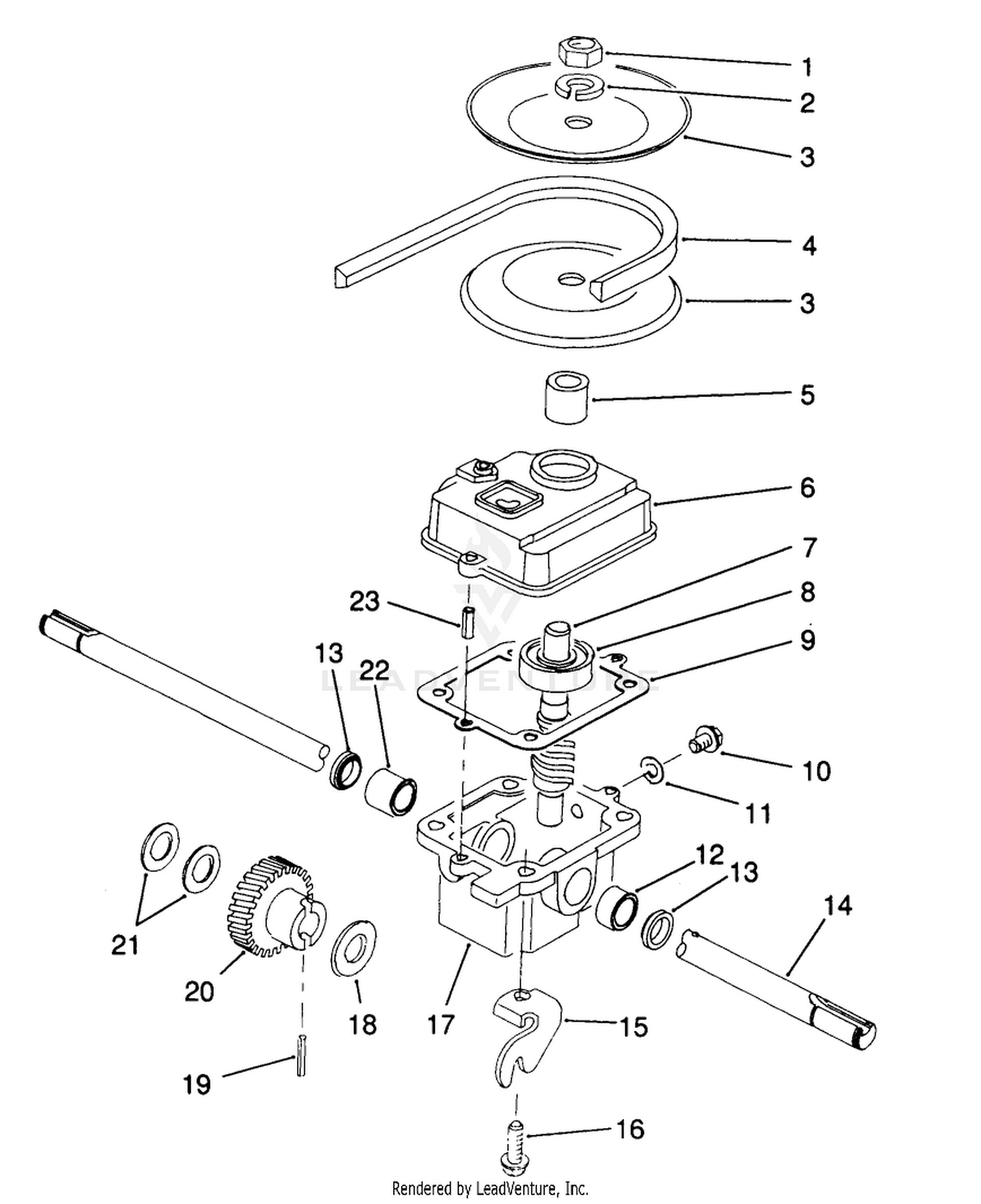 Gearbox Assembly No. 71-8250