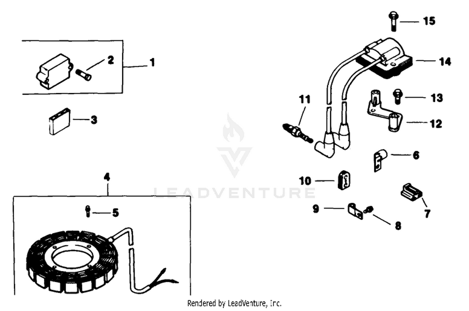 Ignition-Engine Model No. Mv16s-Type 56519