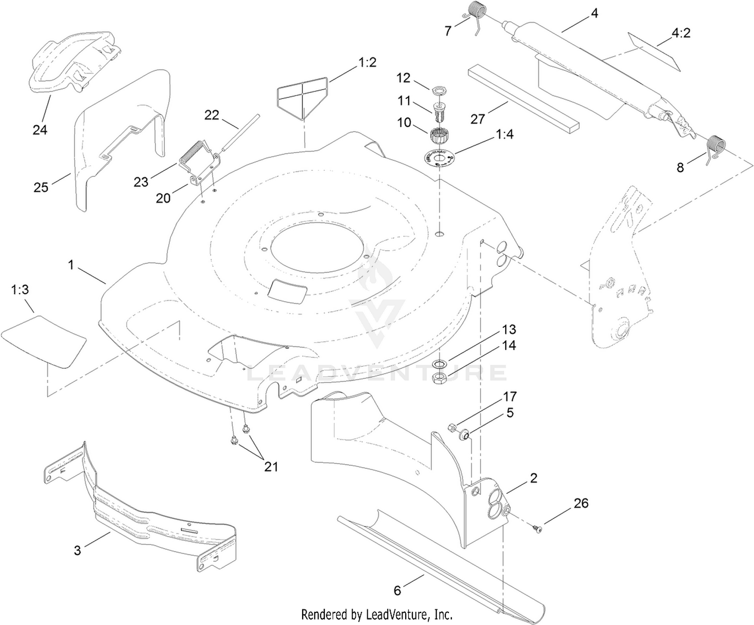 Toro recycler on sale 22 parts