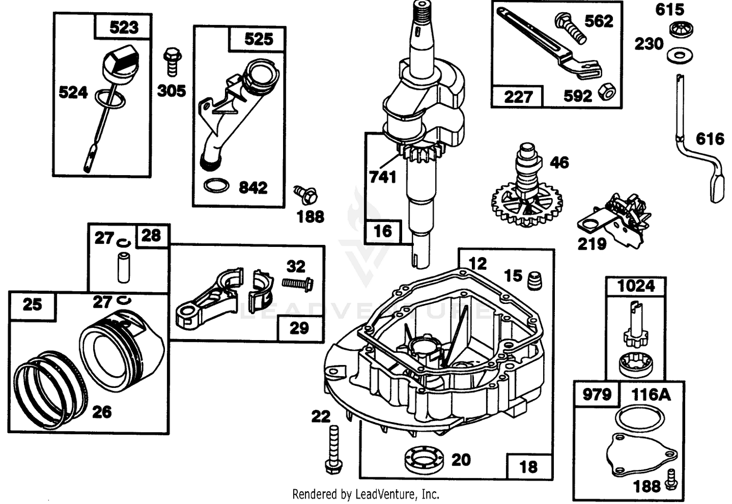 Engine Gts 150 77-9140 2