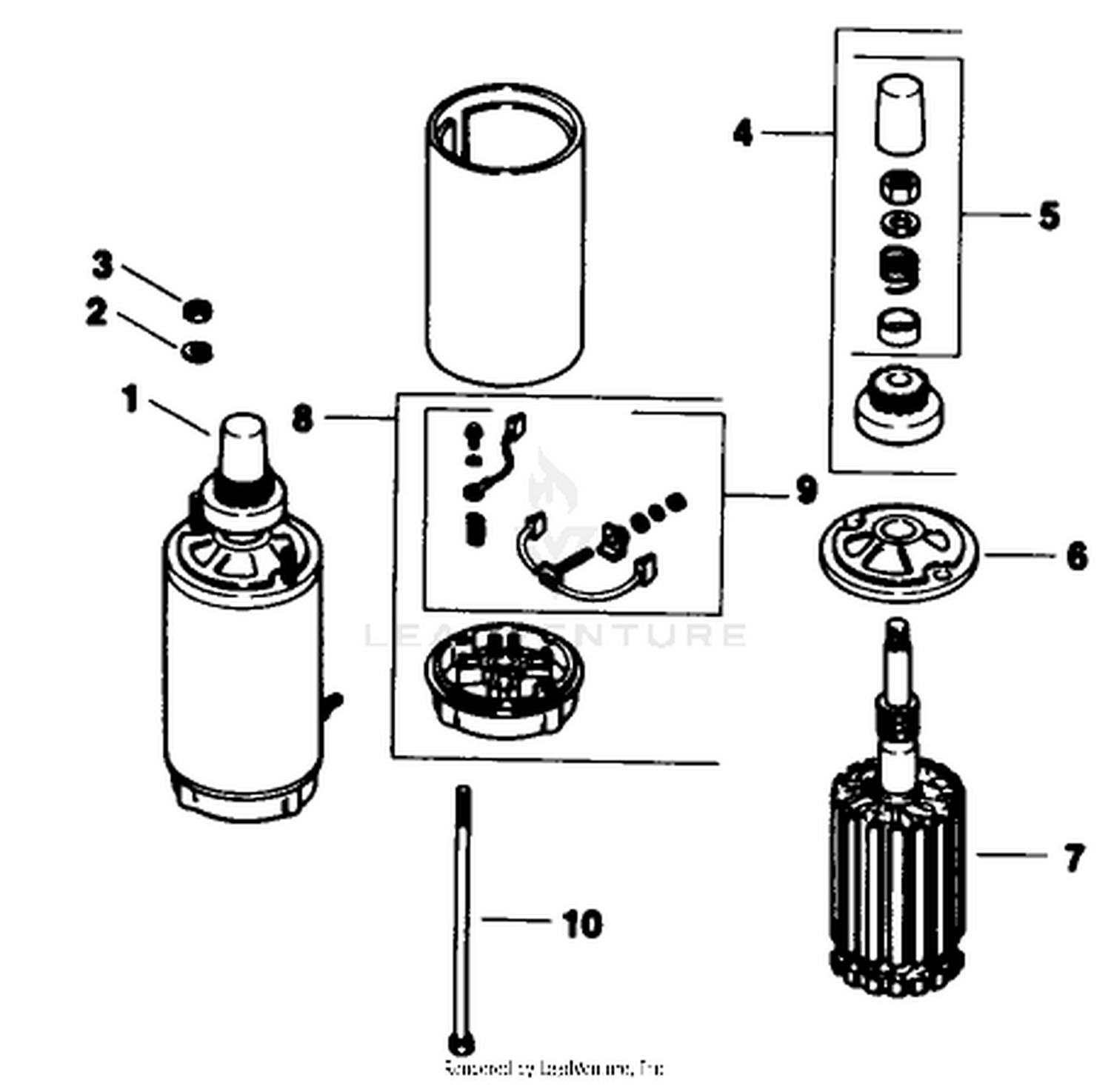 Electric Start-Engine Kohler Model No. Mv16s-Type 56511