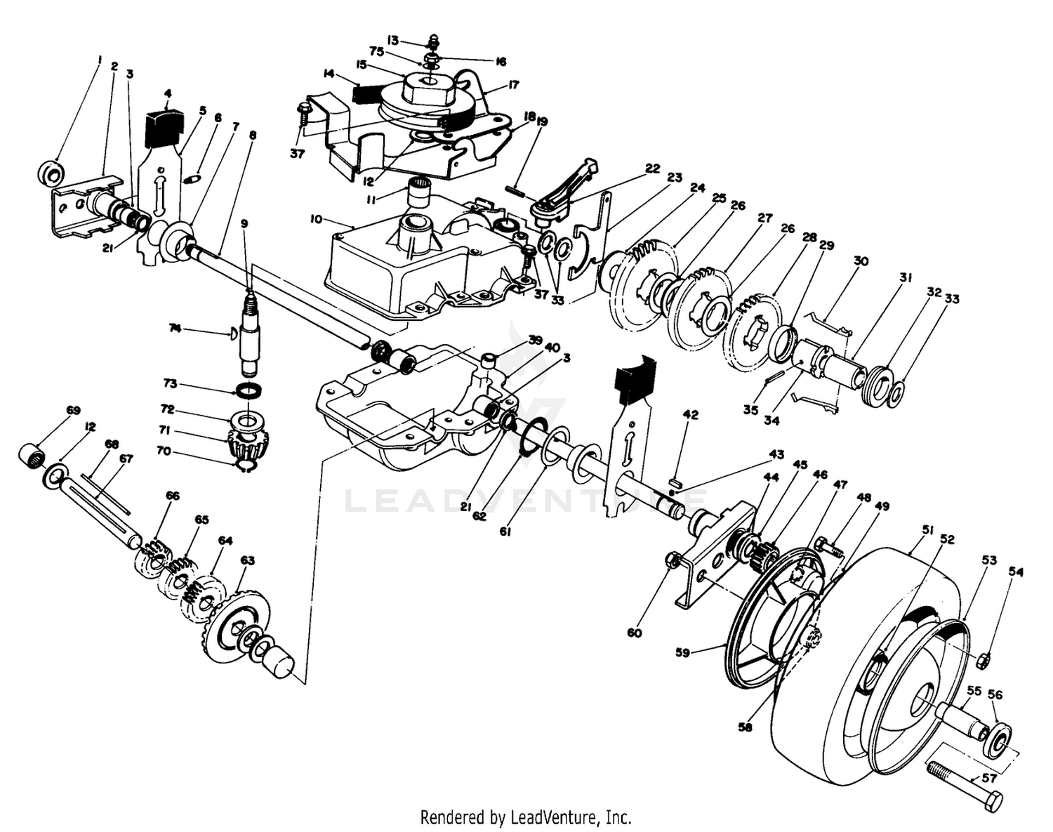 Gear Case Assembly