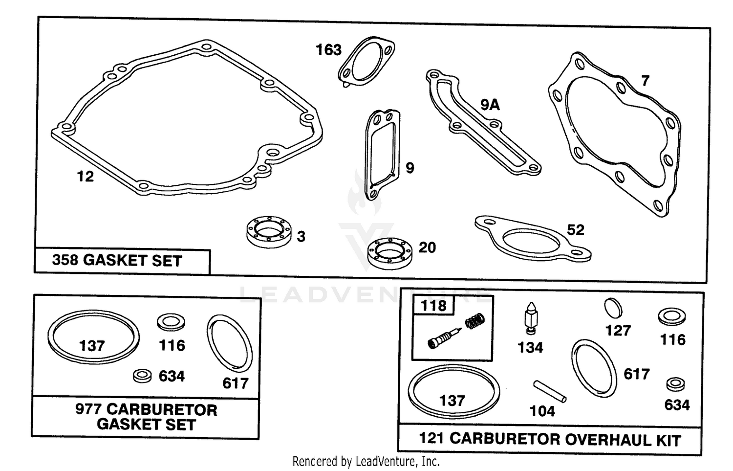 Engine Briggs  Stratton Model 124702-0189-01 8