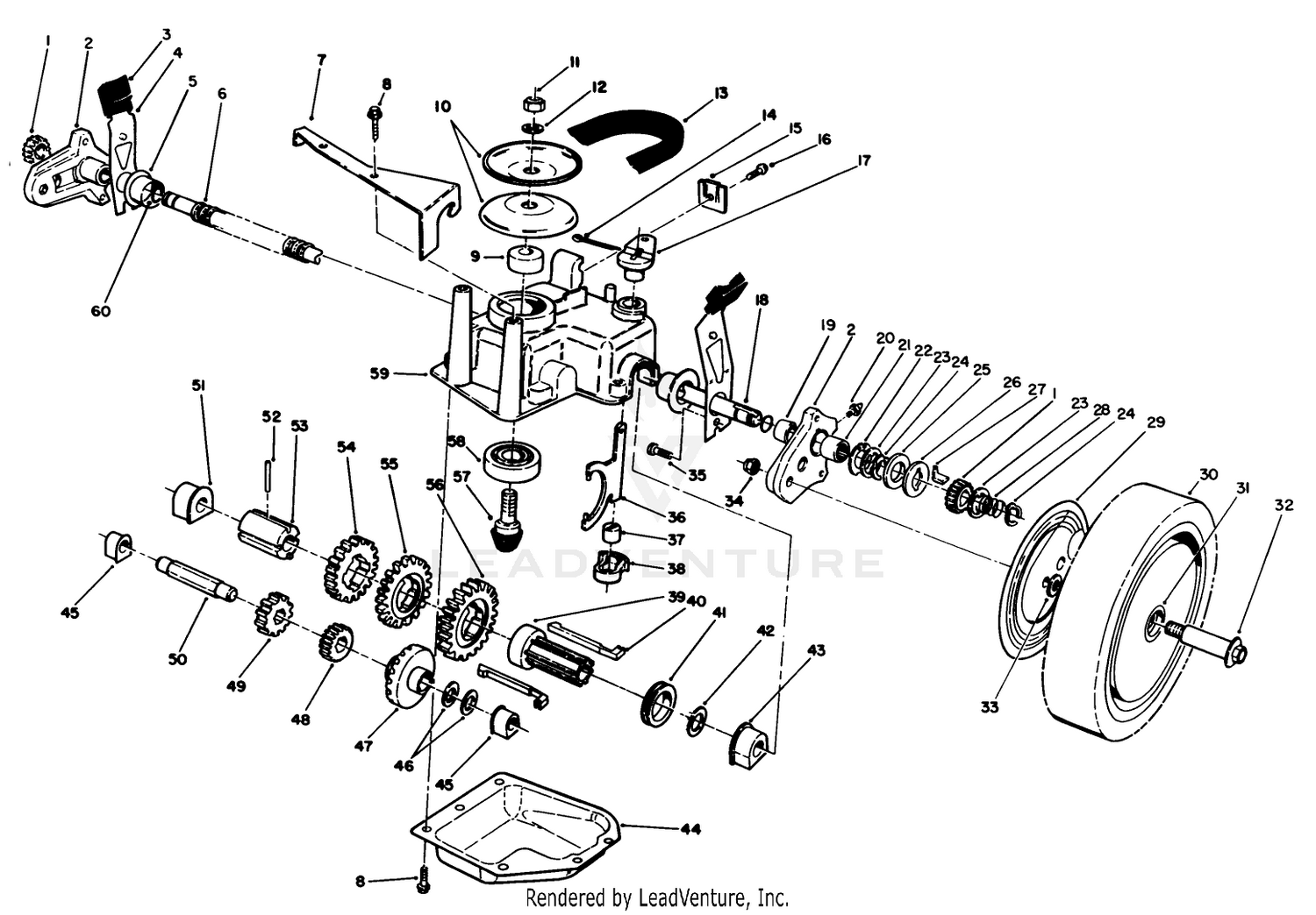Gear Case Assembly