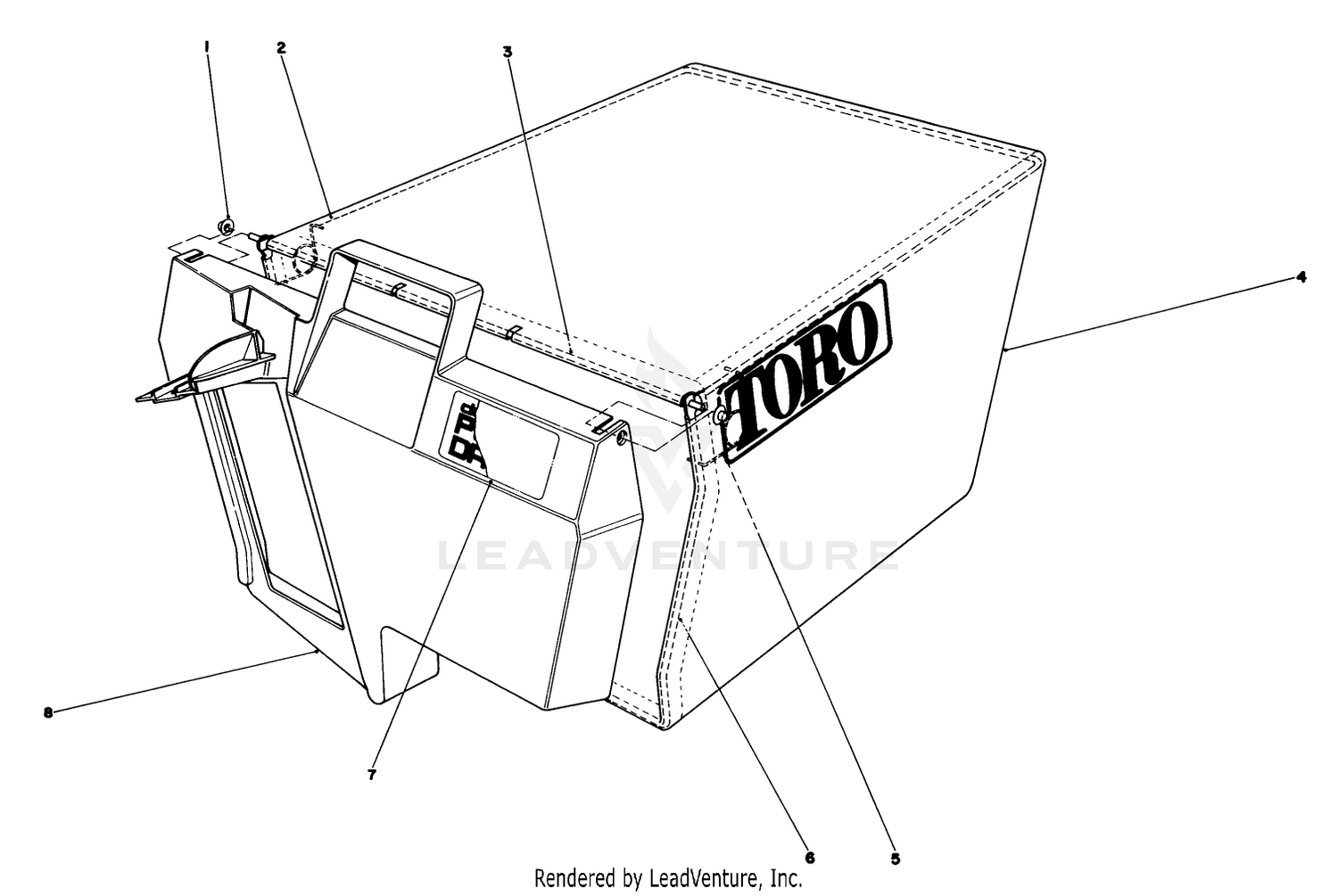 Grass Bag Assembly No.11-0189